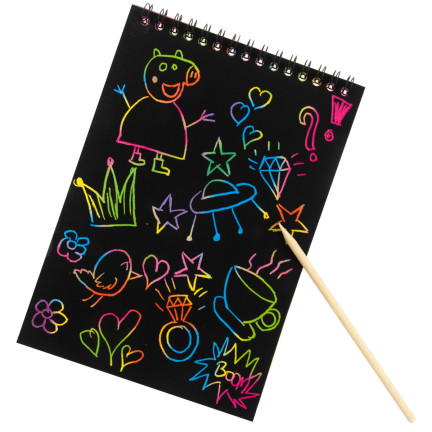 TG67286 WYDRAPYWANKA ZDRAPYWANKA KOLOROWANKA NOTES A5