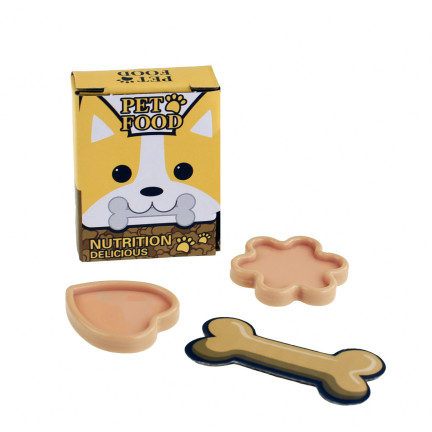 TG67294 MASKOTKA PSA PIESEK SZCZENIAK W TRANSPORTERZE AKCESORIA MISKA SZCZOTKA ZESTAW