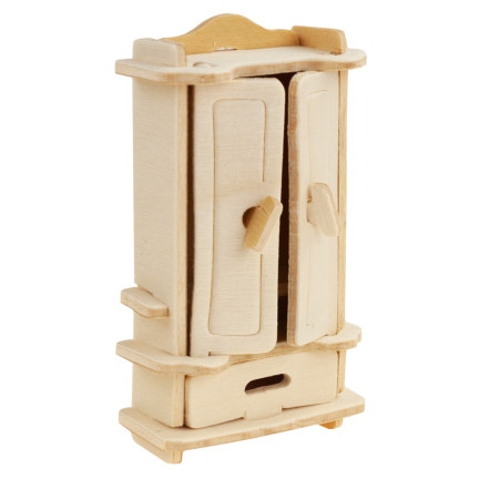 TG67315 MEBELKI DREWNIANE DO DOMKU DLA LALEK MEBLE 34 szt