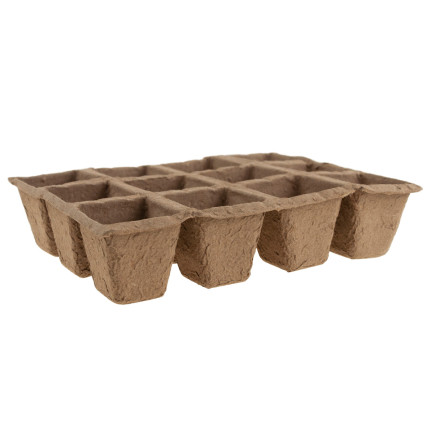TG67326 DONICZKI Torfowe DUŻE DO ROZSADY Doniczki na Sadzonki Rozsadowe 72szt 6 tacek