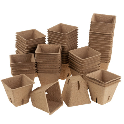 TG67328 DONICZKI TORFOWE ROZSADOWE 5,5cm BIODEGRADOWALNE ROZSADY SADZONKI 72szt