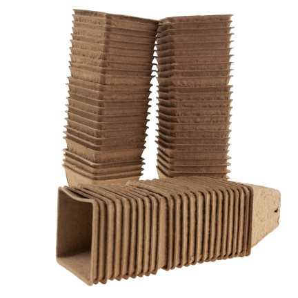 TG67328 DONICZKI TORFOWE ROZSADOWE 5,5cm BIODEGRADOWALNE ROZSADY SADZONKI 72szt