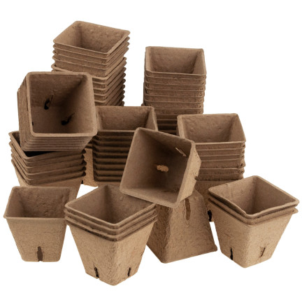 TG67328 DONICZKI TORFOWE ROZSADOWE 5,5cm BIODEGRADOWALNE ROZSADY SADZONKI 72szt