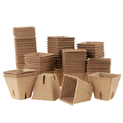 TG67328 DONICZKI TORFOWE ROZSADOWE 5,5cm BIODEGRADOWALNE ROZSADY SADZONKI 72szt