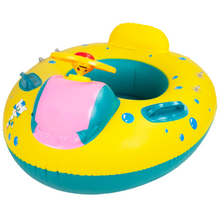 TG67350 DMUCHANE KOŁO PONTON DLA DZIECI Z KIEROWNICĄ DASZKIEM SIEDZISKO PONTONIK