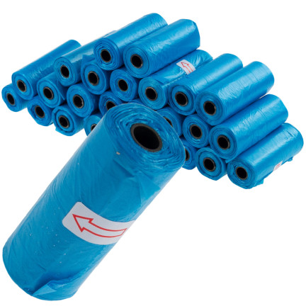 TG67395 WORKI WORECZKI NA PSIE ODCHODY KUPY ZESTAW 375 szt 25 ROLEK