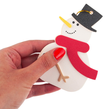 TG69074 ZAWIESZKI ŚWIĄTECZNE OZDOBNE OZDOBY CHOINKOWE DEKORACJE OKIENNE PIANKA DIY