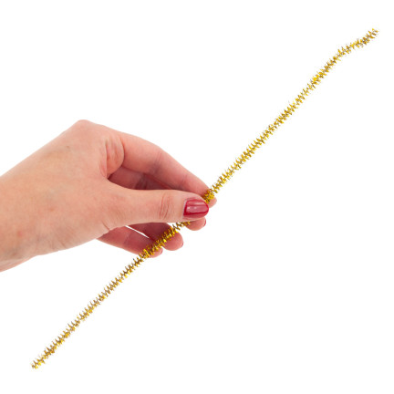 TG69599-2 DRUTY DRUCIKI KREATYWNE ZŁOTE FLORYSTYCZNE OZDOBNE DO KWIATÓW BOMBKI 35SZT