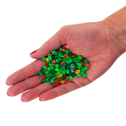 TG69618 PUZZLE DIY PEGBOARD KORALIKI MOZAIKA PŁYTKA KORALIKOWA UKŁADANKA świąteczna