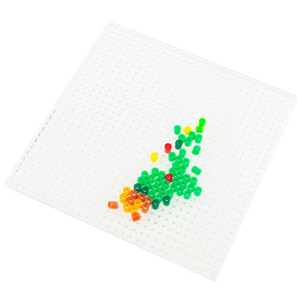TG69618 PUZZLE DIY PEGBOARD KORALIKI MOZAIKA PŁYTKA KORALIKOWA UKŁADANKA świąteczna