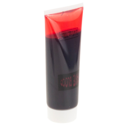 Sztuczna krew, czerwona, płynna, krew w płynie, dekoracja Halloween, tubka 100ml