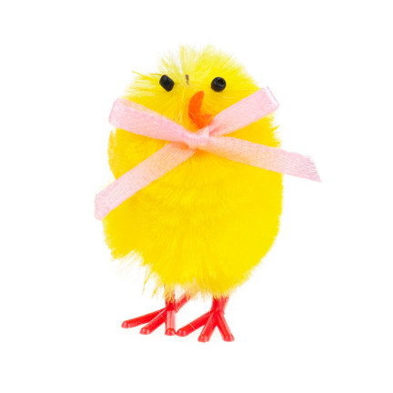 TG70403-1 KURCZACZKI KURCZAKI WIELKANOCNE PISKLĘTA KURA WIELKANOC STROIK FIGURKI 6szt