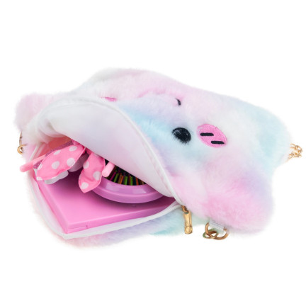 TG70498 ZESTAW KOSMETYKÓW DO MAKIJAŻU I STYLIZACJI PAZNOKCI TOREBKA CIENIE SZMINKA