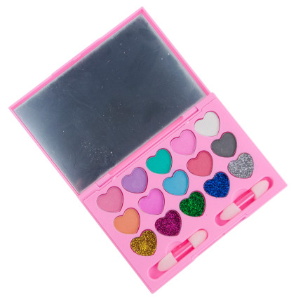 TG70498 ZESTAW KOSMETYKÓW DO MAKIJAŻU I STYLIZACJI PAZNOKCI TOREBKA CIENIE SZMINKA