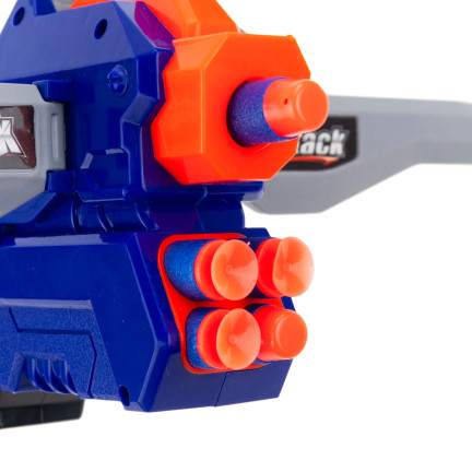 TG71059 PISTOLET NA STRZAŁKI NERF ELITE N-STRIKE Z NABOJAMI WYRZUTNIA STRZAŁEK