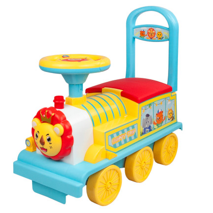 TG71061 JEŹDZIK PCHACZ INTERAKTYWNY LOKOMOTYWA CIUCHCIA Z DŹWIĘKAMI SCHOWEK POCIĄG