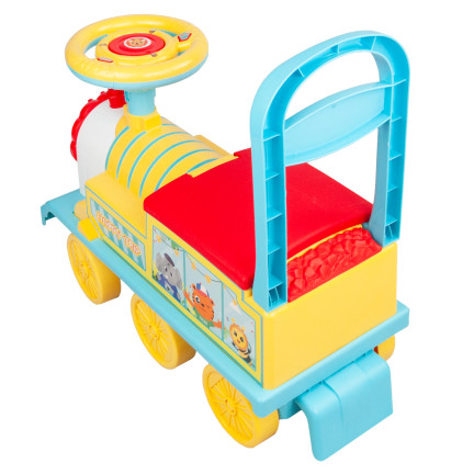 TG71061 JEŹDZIK PCHACZ INTERAKTYWNY LOKOMOTYWA CIUCHCIA Z DŹWIĘKAMI SCHOWEK POCIĄG