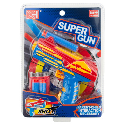 TG71062 PISTOLET NA STRZAŁKI N-STRIKE NABOJAMI WYRZUTNIA STRZAŁEK PIANKA PRZYSSAWKA NERF