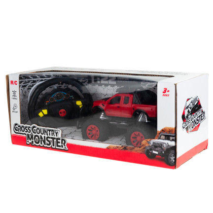 TG71063 SAMOCHÓD ZDALNIE STEROWANY TERENOWY RC AUTO NA PILOTA KIEROWNICA OFF ROAD