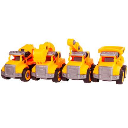 TG71070 MASZYNY POJAZDY BUDOWLANE AUTKA KOPARKA DŹWIG WYWROTKA BETONIARKA ZESTAW