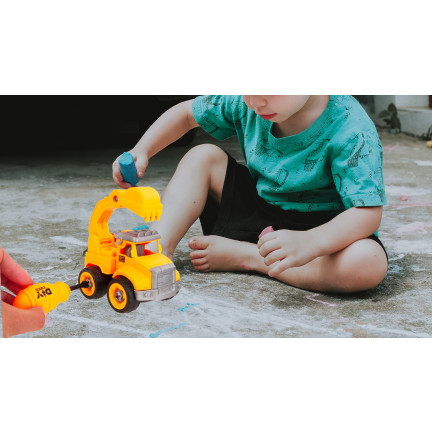 TG71070 MASZYNY POJAZDY BUDOWLANE AUTKA KOPARKA DŹWIG WYWROTKA BETONIARKA ZESTAW