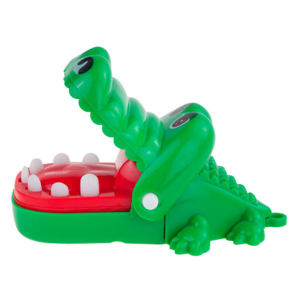 TG71075 GRA MINI KROKODYL KAJMAN CHORY ZĄBEK U DENTYSTY ZRĘCZNOŚCIOWA na PREZENT