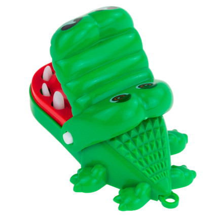 TG71075 GRA MINI KROKODYL KAJMAN CHORY ZĄBEK U DENTYSTY ZRĘCZNOŚCIOWA na PREZENT