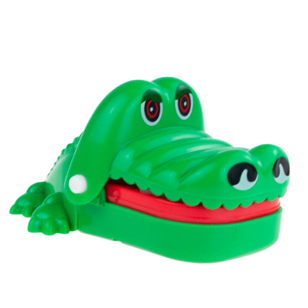 TG71075 GRA MINI KROKODYL KAJMAN CHORY ZĄBEK U DENTYSTY ZRĘCZNOŚCIOWA na PREZENT