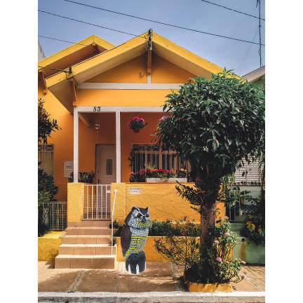 TG71078 ODSTRASZACZ PTAKÓW MYSZY SOWA Z RUCHOMĄ GŁOWĄ REALISTYCZNA SOWA