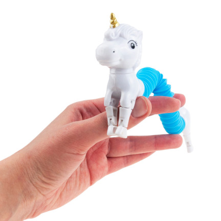 TG71086 JEDNOROŻEC DO ROZCIĄGANIA ANTYSTRESOWY UPOKAJAJĄCY POP TUBE ROZCIĄGLIWA ZABAWKA SPRĘŻYNA