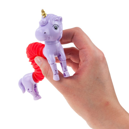 TG71086 JEDNOROŻEC DO ROZCIĄGANIA ANTYSTRESOWY UPOKAJAJĄCY POP TUBE ROZCIĄGLIWA ZABAWKA SPRĘŻYNA