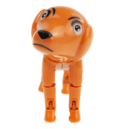 TG71095 PIES JAMNIK PIESEK DO ROZCIĄGANIA ANTYSTRESOWY UPOKAJAJĄCY POP TUBE ROZCIĄGLIWA ZABAWKA SPRĘŻYNA