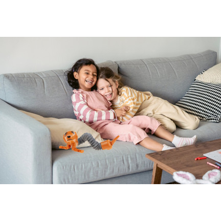 TG71095 PIES JAMNIK PIESEK DO ROZCIĄGANIA ANTYSTRESOWY UPOKAJAJĄCY POP TUBE ROZCIĄGLIWA ZABAWKA SPRĘŻYNA