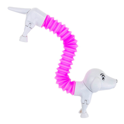 TG71095 PIES JAMNIK PIESEK DO ROZCIĄGANIA ANTYSTRESOWY UPOKAJAJĄCY POP TUBE ROZCIĄGLIWA ZABAWKA SPRĘŻYNA