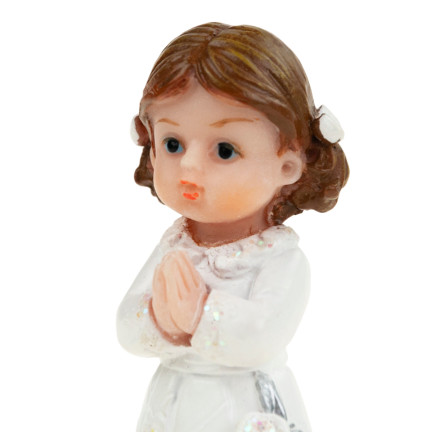 TG71104 FIGURKI KOMUNIJNE 2SZT CHŁOPIEC I DZIEWCZYNKA PARA KOMUNIA PREZENT UPOMINEK