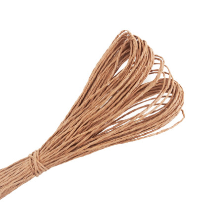 TG71120 SZNUREK JUTOWY JUTA DEKORACYJNY NATURALNY SZNUR BRĄZOWY EKOLOGICZNY 10M 2mm