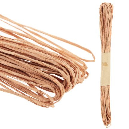 TG71120 SZNUREK JUTOWY JUTA DEKORACYJNY NATURALNY SZNUR BRĄZOWY EKOLOGICZNY 10M 2mm