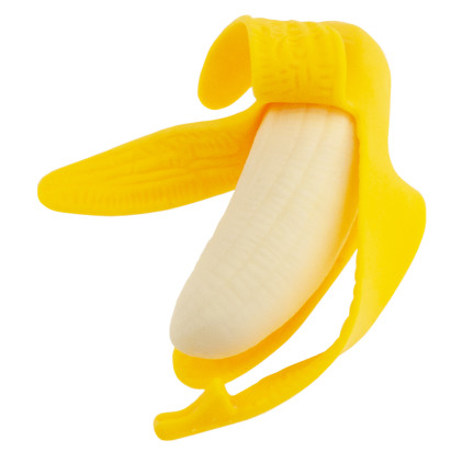 TG71151 GNIOTEK ANTYSTRESOWY BANAN JAK PRAWDZIWY ZABAWKA SENSORYCZNA SQUISHY