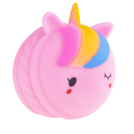 TG71174  GNIOTEK SQUEEZE ZABAWKA ANTYSTRESOWA JEDNOROŻEC TĘCZOWY SENSORYCZNY SQUISHY