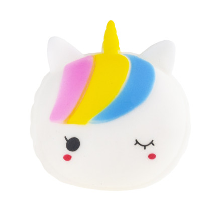 TG71174  GNIOTEK SQUEEZE ZABAWKA ANTYSTRESOWA JEDNOROŻEC TĘCZOWY SENSORYCZNY SQUISHY