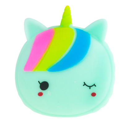 TG71174  GNIOTEK SQUEEZE ZABAWKA ANTYSTRESOWA JEDNOROŻEC TĘCZOWY SENSORYCZNY SQUISHY