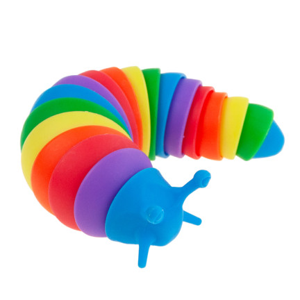 TG71182 GĄSIENICA ANTYSTRESOWA ROBAK ŚLIMAK SENSORYCZNY ANTYSTRESOWY FINGER SLUG