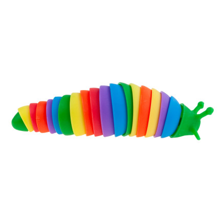 TG71182 GĄSIENICA ANTYSTRESOWA ROBAK ŚLIMAK SENSORYCZNY ANTYSTRESOWY FINGER SLUG