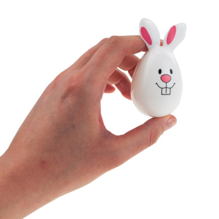 TG71183-1 JAJKA JAJA WIELKANOCNE ZAJĄCZKI Z USZAMI SKŁADANE PLASTIKOWE OZDOBNE 8SZT