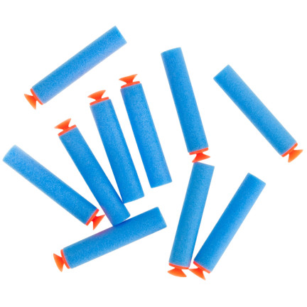 TG71192 20szt NABOJE NERF PRZYSSAWKA STRZAŁKI POCISKI DO WYRZUTNI PISTOLETU NERFA