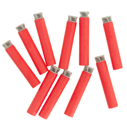 TG71192 20szt NABOJE NERF PRZYSSAWKA STRZAŁKI POCISKI DO WYRZUTNI PISTOLETU NERFA