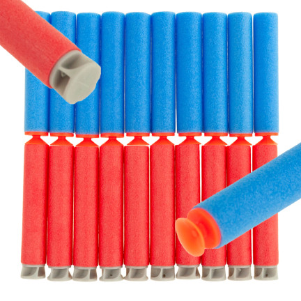 TG71192 20szt NABOJE NERF PRZYSSAWKA STRZAŁKI POCISKI DO WYRZUTNI PISTOLETU NERFA