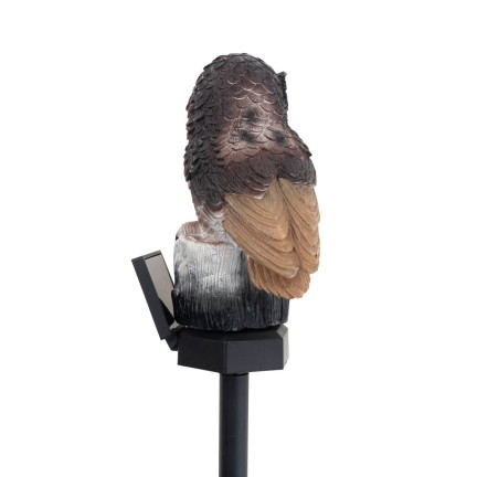 TG71281 LAMPA SOLARNA SOWA LED OGRODOWA DUŻA LAMPKA WBIJANA DEKORACJA DO OGRODU