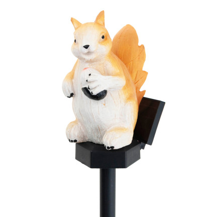 TG71282 LAMPA SOLARNA WIEWIÓRKA WBIJANA LAMPKA OGRODOWA LED CZUJNIK ZMIERZCHU SOLAR