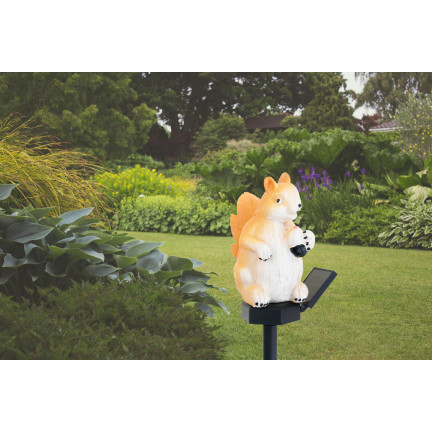 TG71282 LAMPA SOLARNA WIEWIÓRKA WBIJANA LAMPKA OGRODOWA LED CZUJNIK ZMIERZCHU SOLAR